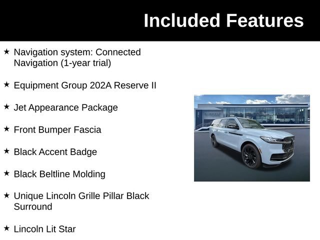 New 2025 Lincoln Navigator L Reserve w/ Jet Appearance Package AWD/4WD image 6
