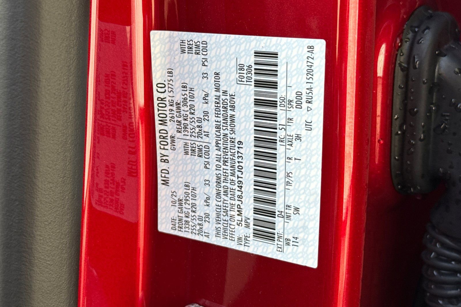 New 2026 Lincoln Nautilus Premier w/ Jet Appearance Package image 23