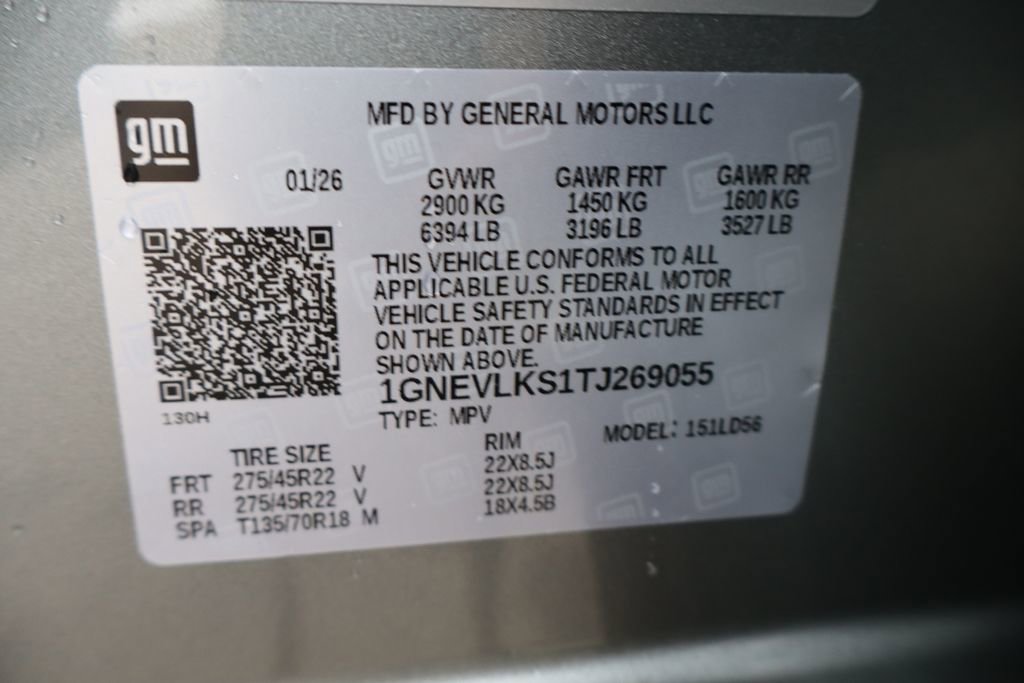 New 2026 Chevrolet Traverse RS image 56