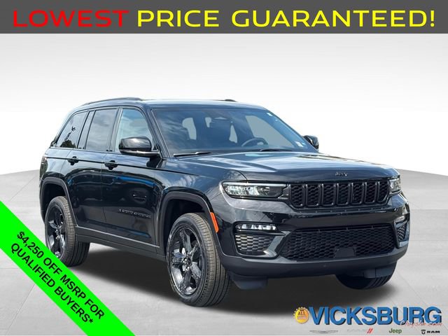 New 2025 Jeep Grand Cherokee Limited w/ Black Appearance Package