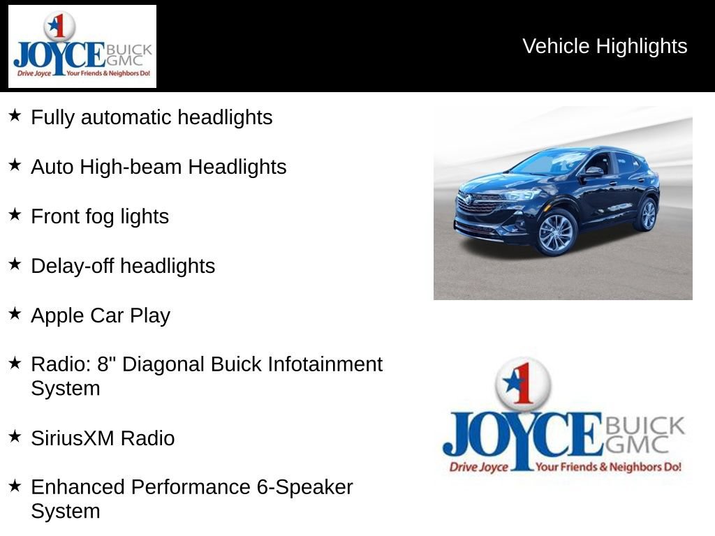 Certified 2023 Buick Encore GX Select w/ Sport Touring Package FWD image 25