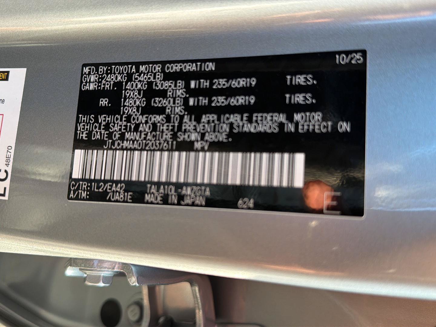 Certified 2026 Lexus RX 350 Premium w/ Accessory Package (Z1) FWD image 42