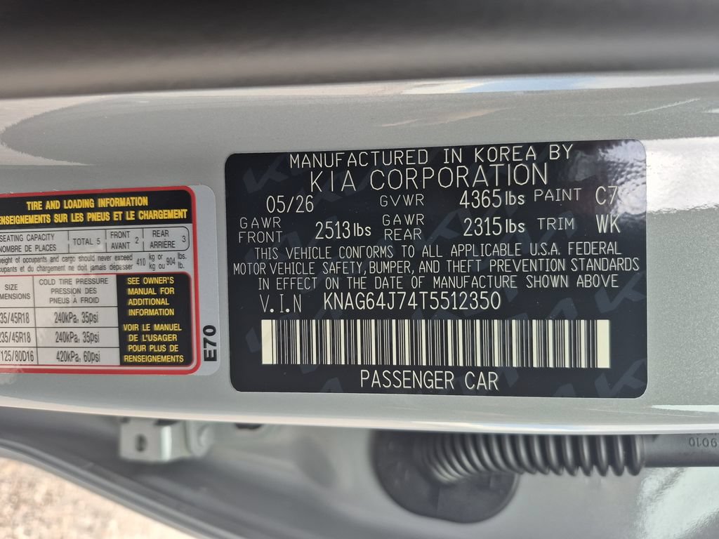 New 2026 Kia K5 GT-Line FWD image 23