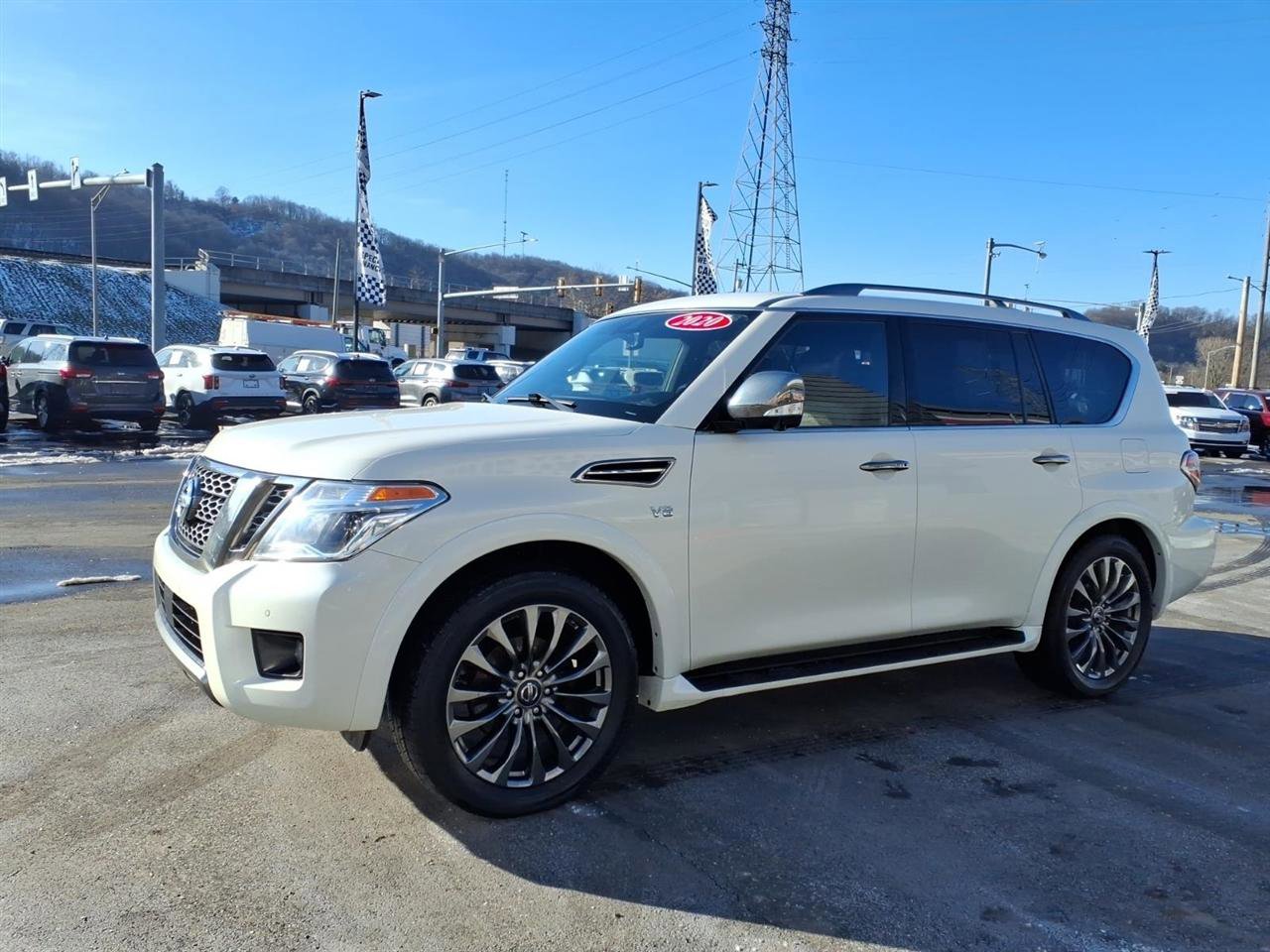 Used 2020 Nissan Armada Platinum w/ Platinum Reserve Package AWD/4WD image 3