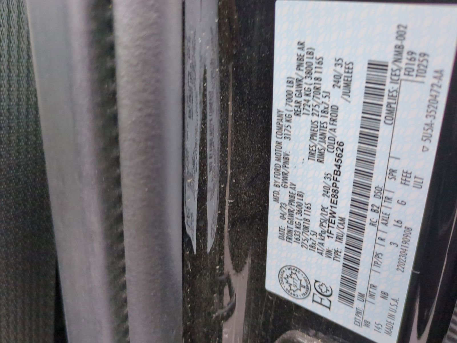 Used 2023 Ford F150 Tremor w/ Equipment Group 402A High image 45