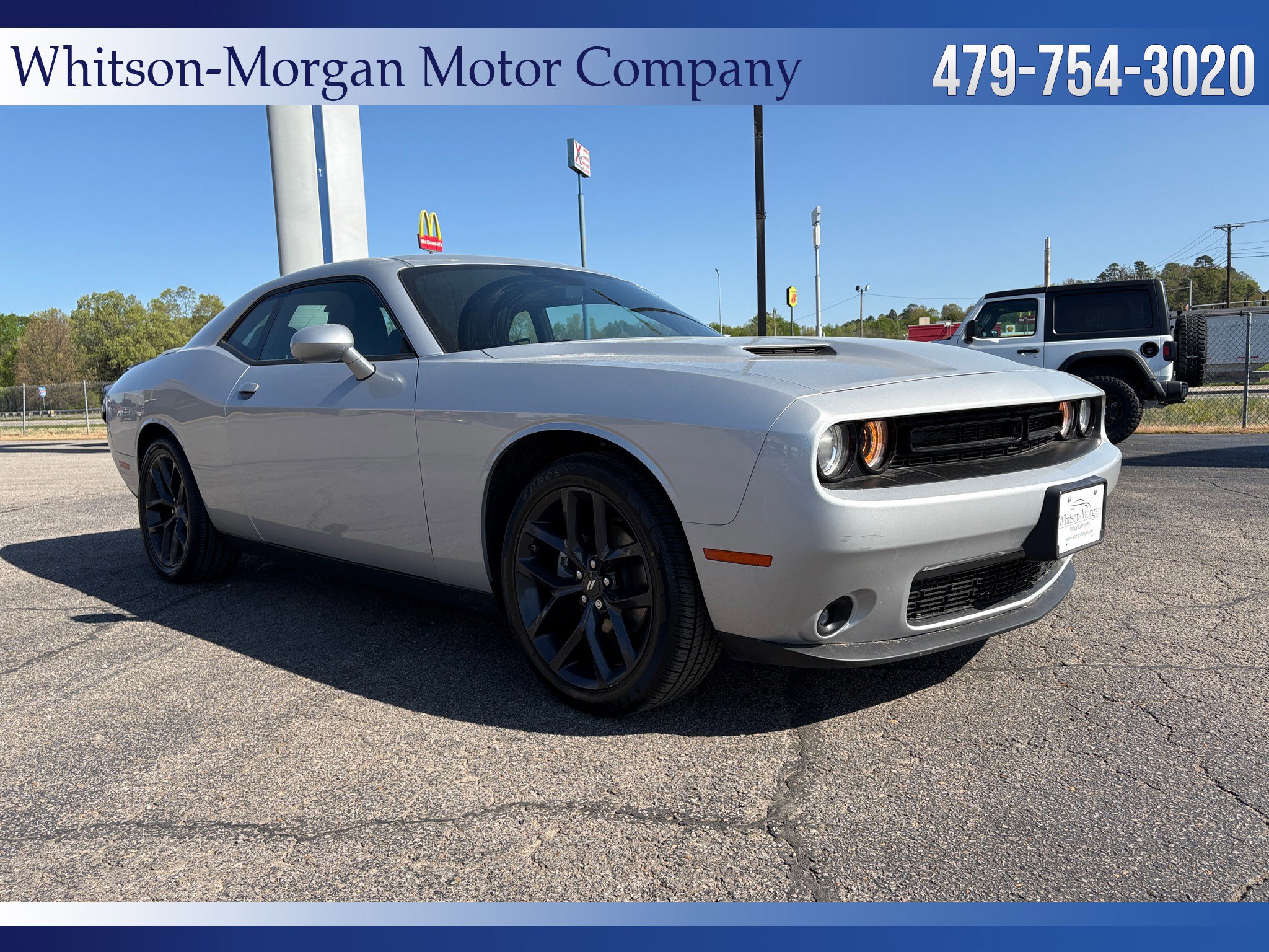 Used 2023 Dodge Challenger SXT w/ Blacktop Package RWD image 4