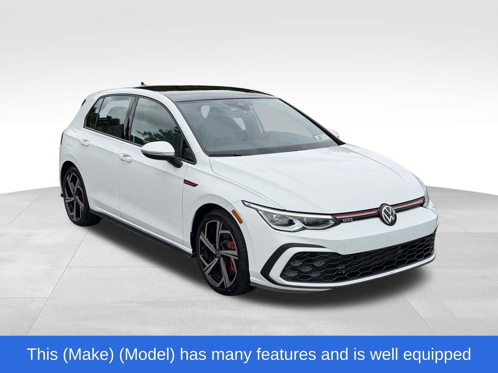 Used 2024 Volkswagen GTI SE w/ SE Leather Seats Package FWD image 10