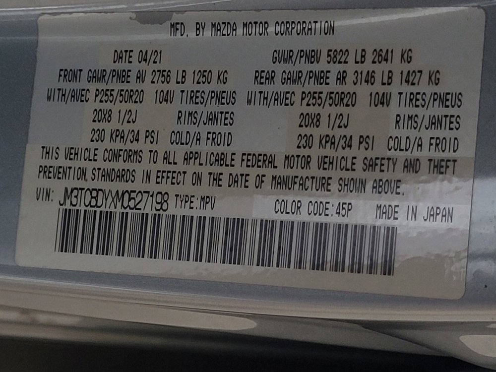 Used 2021 MAZDA CX-9 Grand Touring image 33