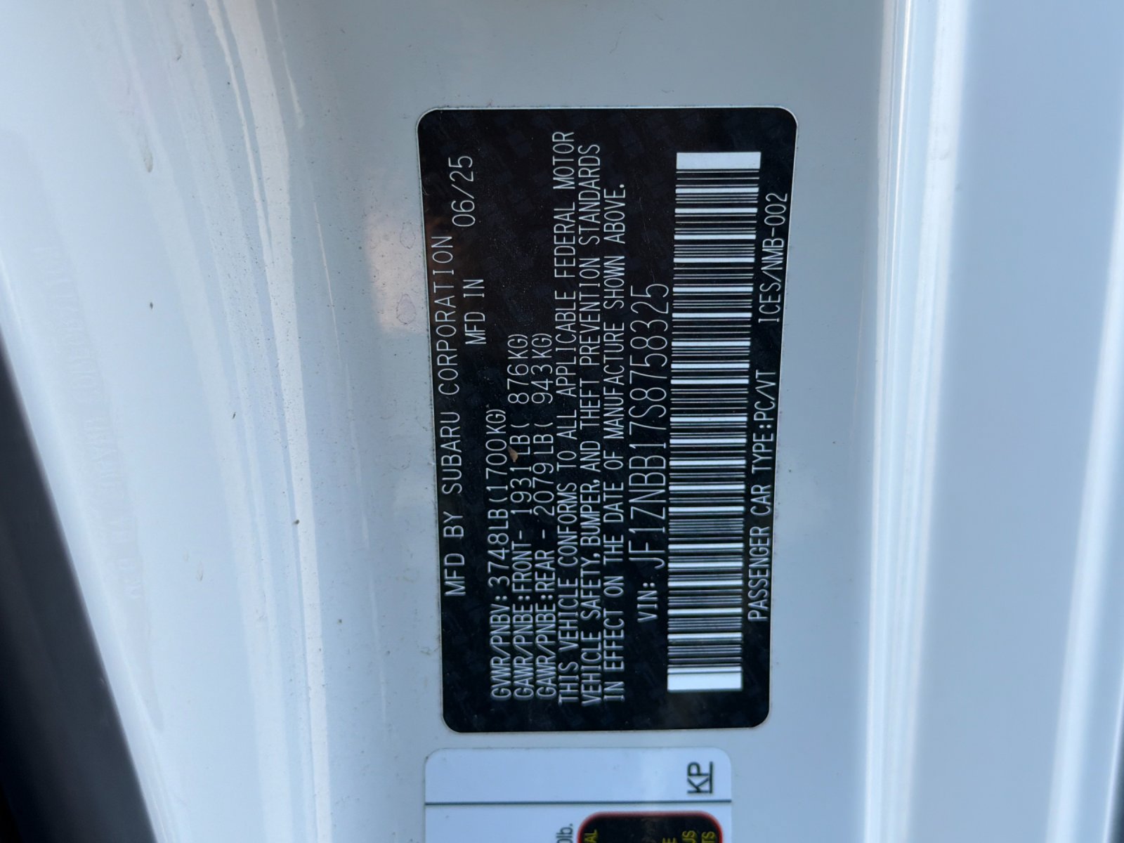 Used 2025 Toyota GR86 w/ ALL Weather Mat Package (TMS) RWD image 43
