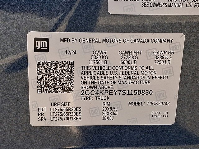 Used 2025 Chevrolet Silverado 2500 LTZ w/ LTZ Plus Package image 28