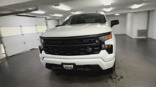 New 2026 Chevrolet Silverado 1500 Custom w/ Turbomax Blackout Package AWD/4WD image 3