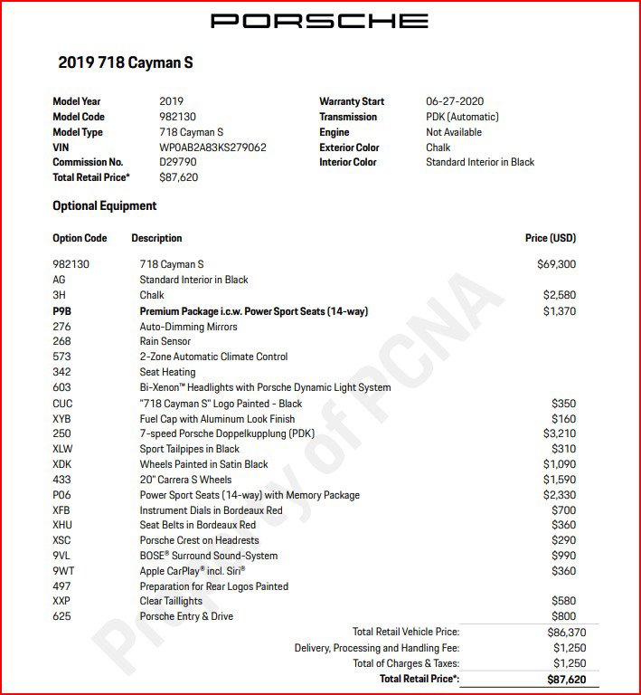 Certified 2019 Porsche 718 Cayman S RWD image 9