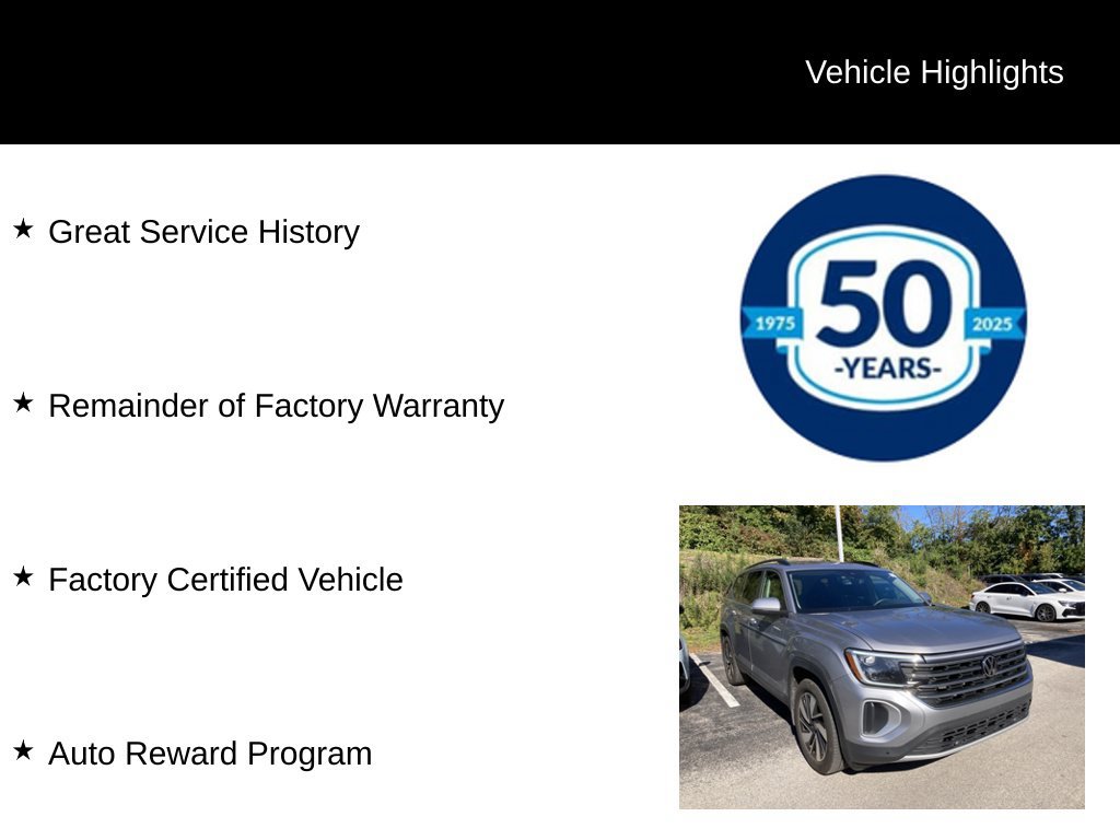 Used 2024 Volkswagen Atlas SE AWD/4WD image 5