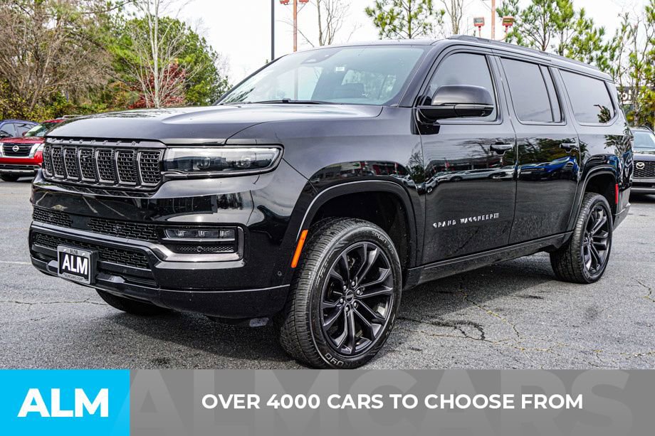 Used 2024 Jeep Grand Wagoneer L Series II w/ Quick Order Packagew 28T image 3