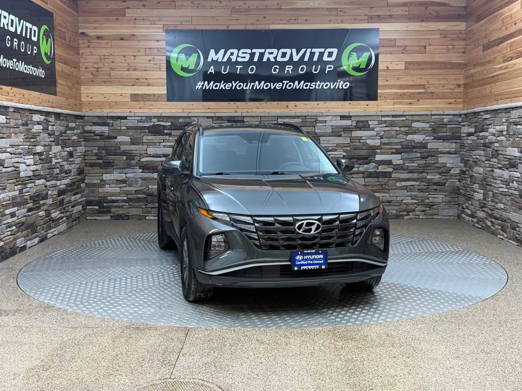 Used 2023 Hyundai Tucson Blue w/ Cargo Package video 2