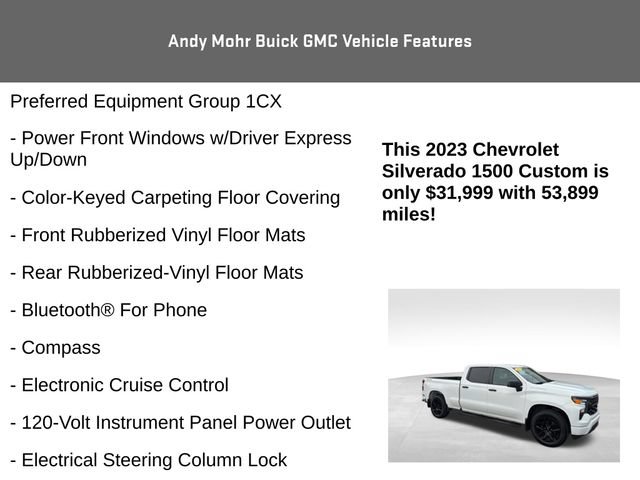 Used 2023 Chevrolet Silverado 1500 Custom AWD/4WD image 8