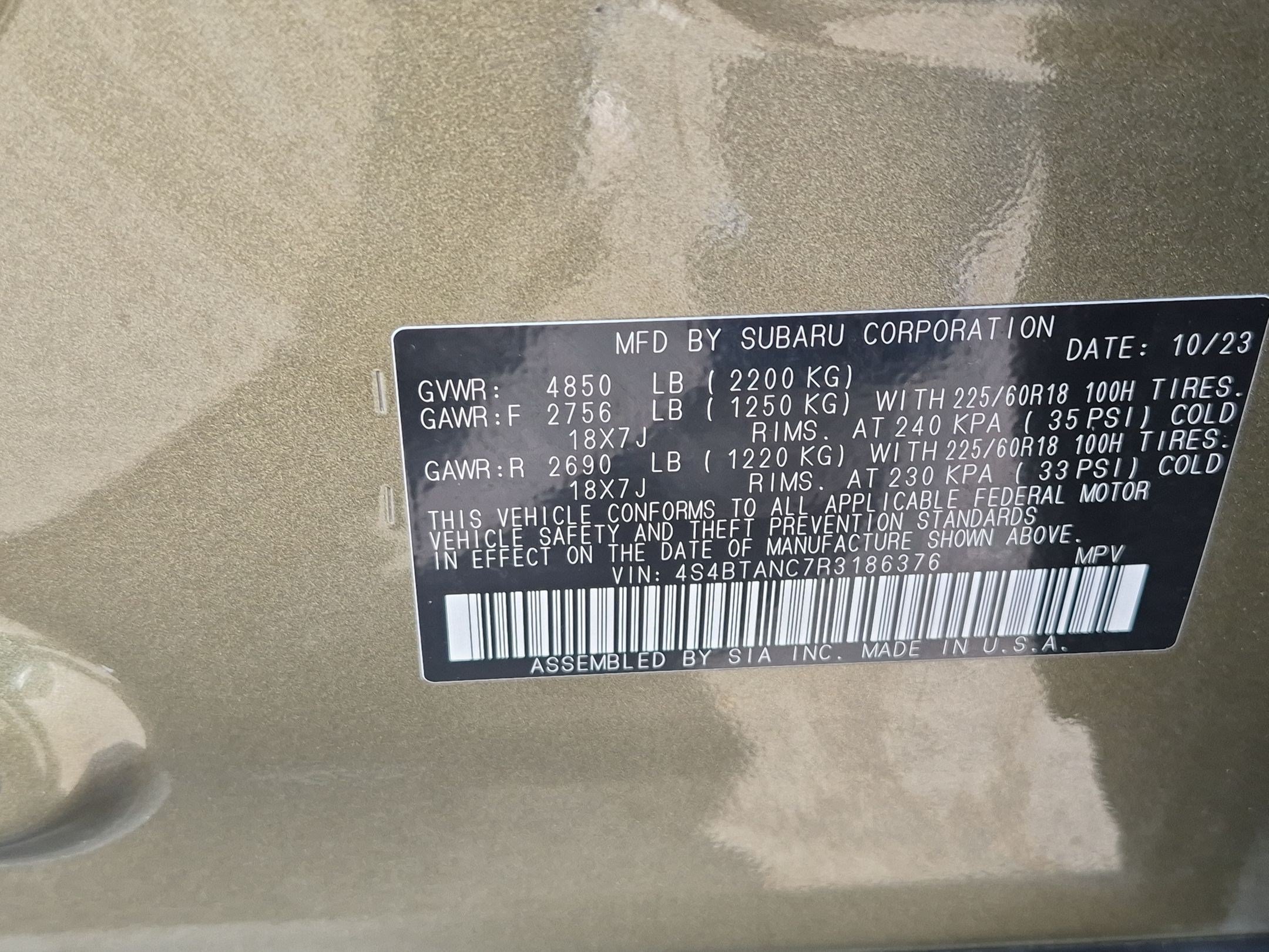 Used 2024 Subaru Outback Limited AWD/4WD image 31