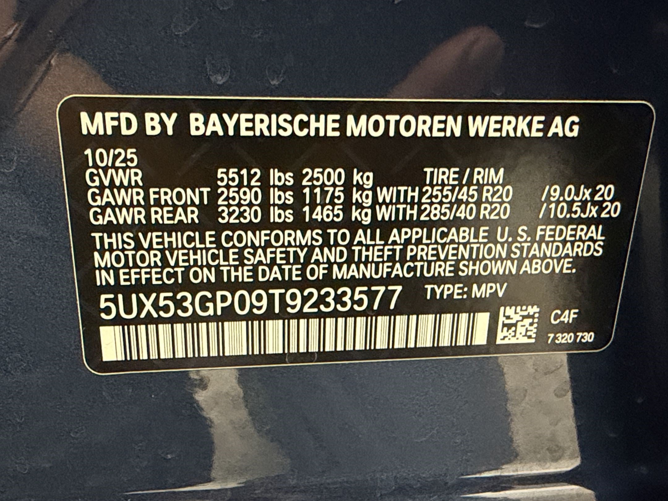 Used 2026 BMW X3 xDrive30i w/ Convenience Package AWD/4WD image 25