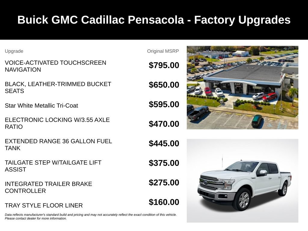 Used 2020 Ford F150 Lariat w/ Equipment Group 502A Luxury AWD/4WD image 8