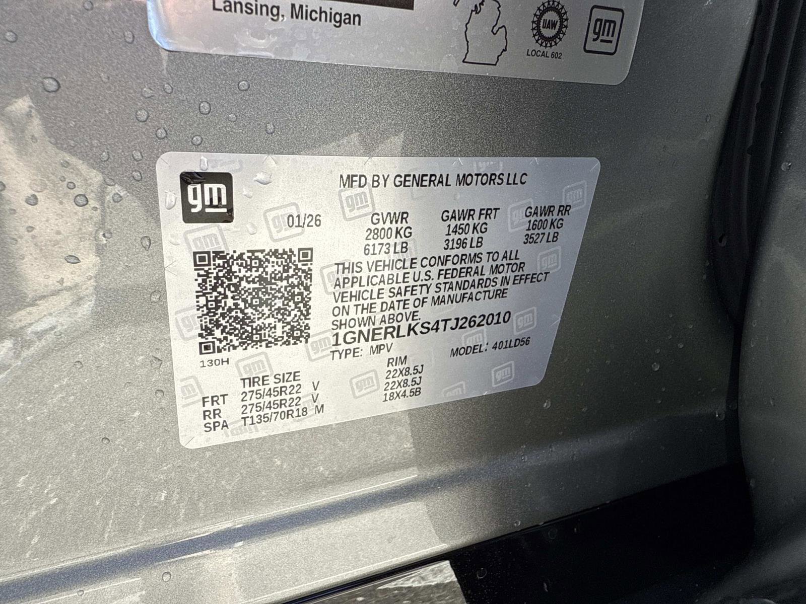 New 2026 Chevrolet Traverse RS FWD image 37