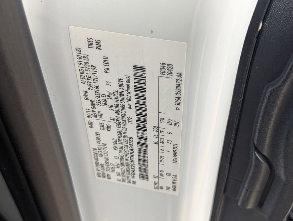 Used 2019 Ford Transit 350 XLT RWD image 31