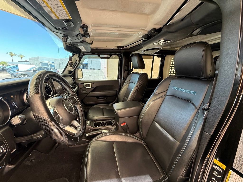 Used 2022 Jeep Wrangler Unlimited Rubicon 4xe w/ Cold Weather Group AWD/4WD image 12