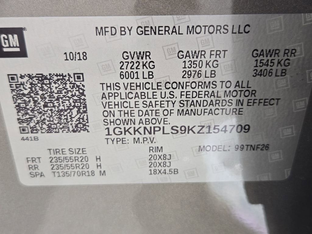 Used 2019 GMC Acadia Denali w/ Technology Package FWD image 33
