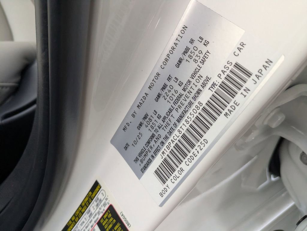 New 2026 MAZDA MAZDA3 2.5 S Sedan w/ Preferred Pkg image 31