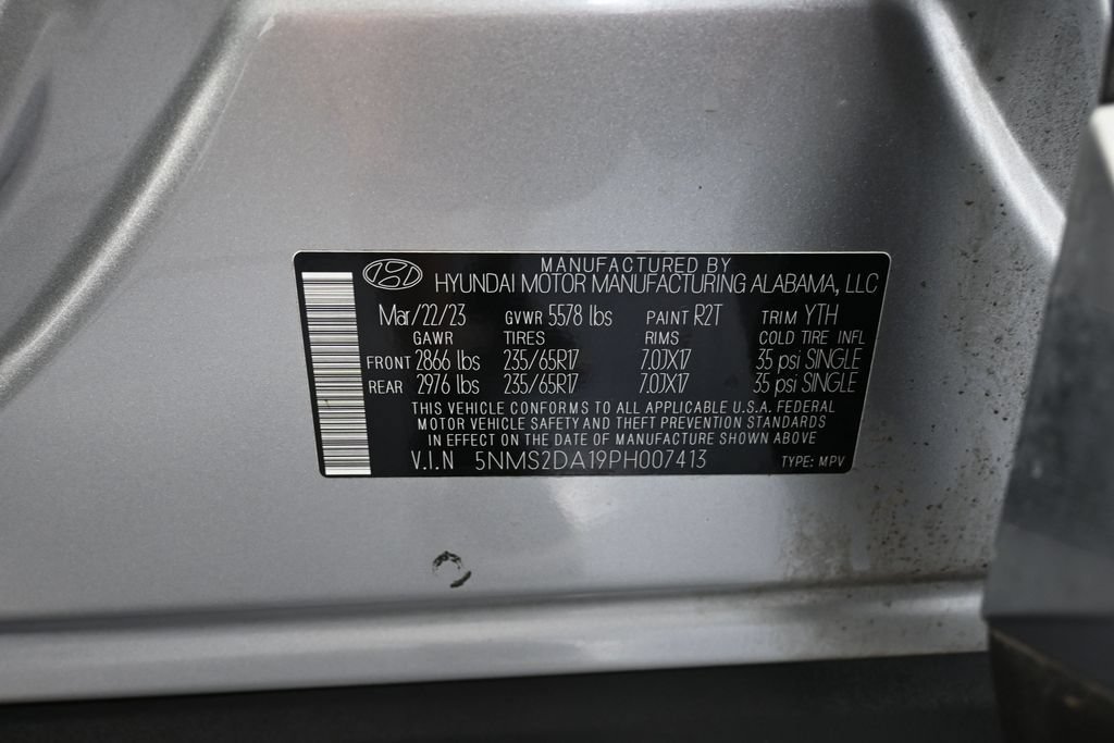 Used 2023 Hyundai Santa Fe Blue AWD/4WD image 49