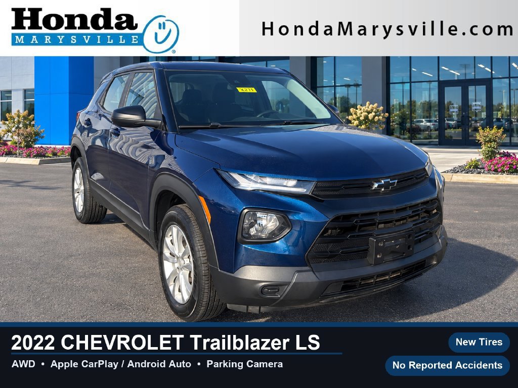Used 2022 Chevrolet TrailBlazer LS w/ LPO, Blackout Package