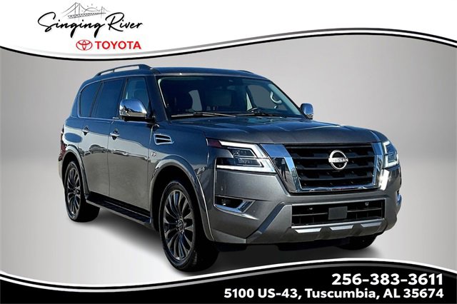 Used 2021 Nissan Armada Platinum w/ Captain's Chairs Package