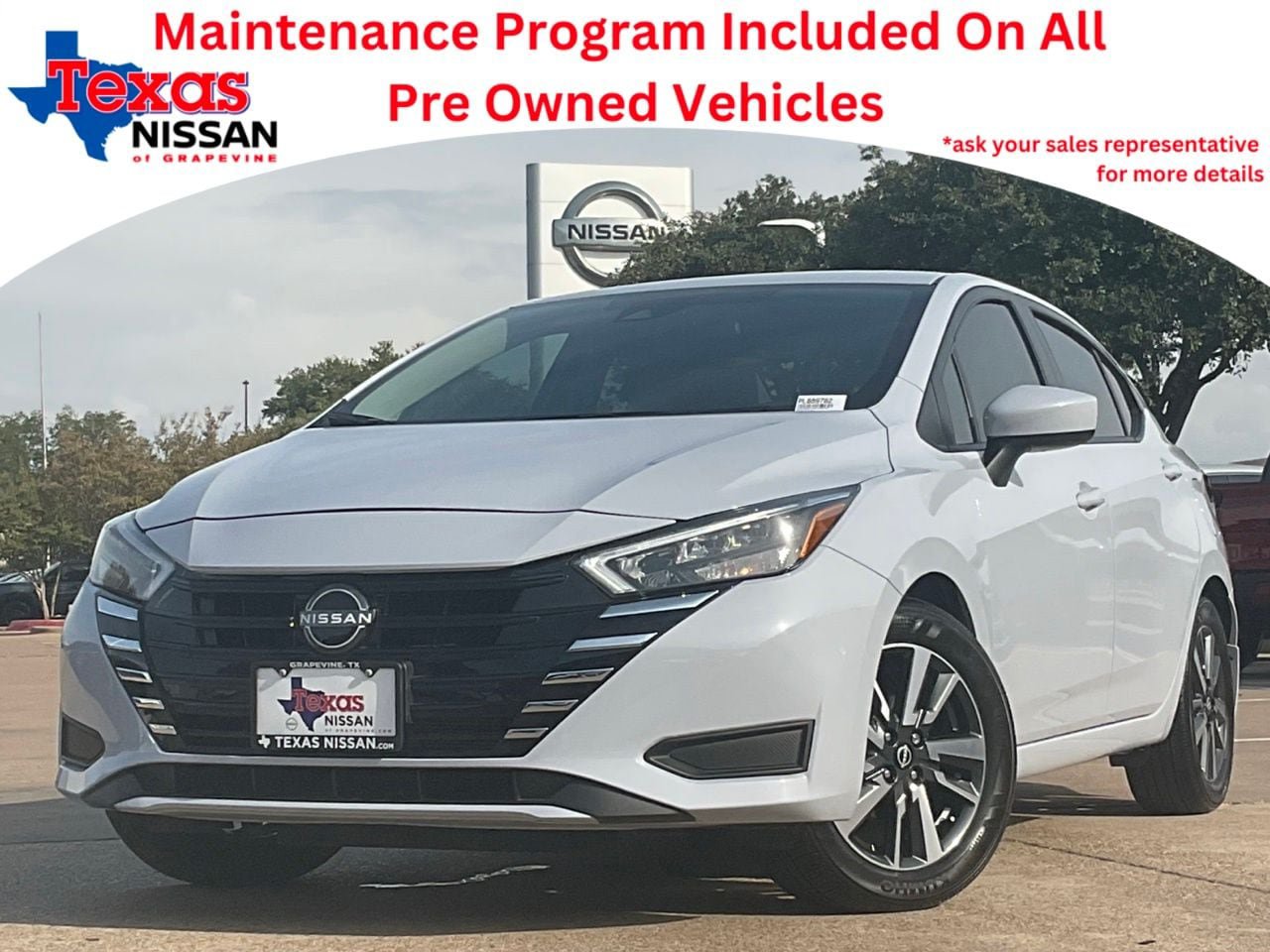 Used 2025 Nissan Versa SV w/ Trunk Package FWD image 1