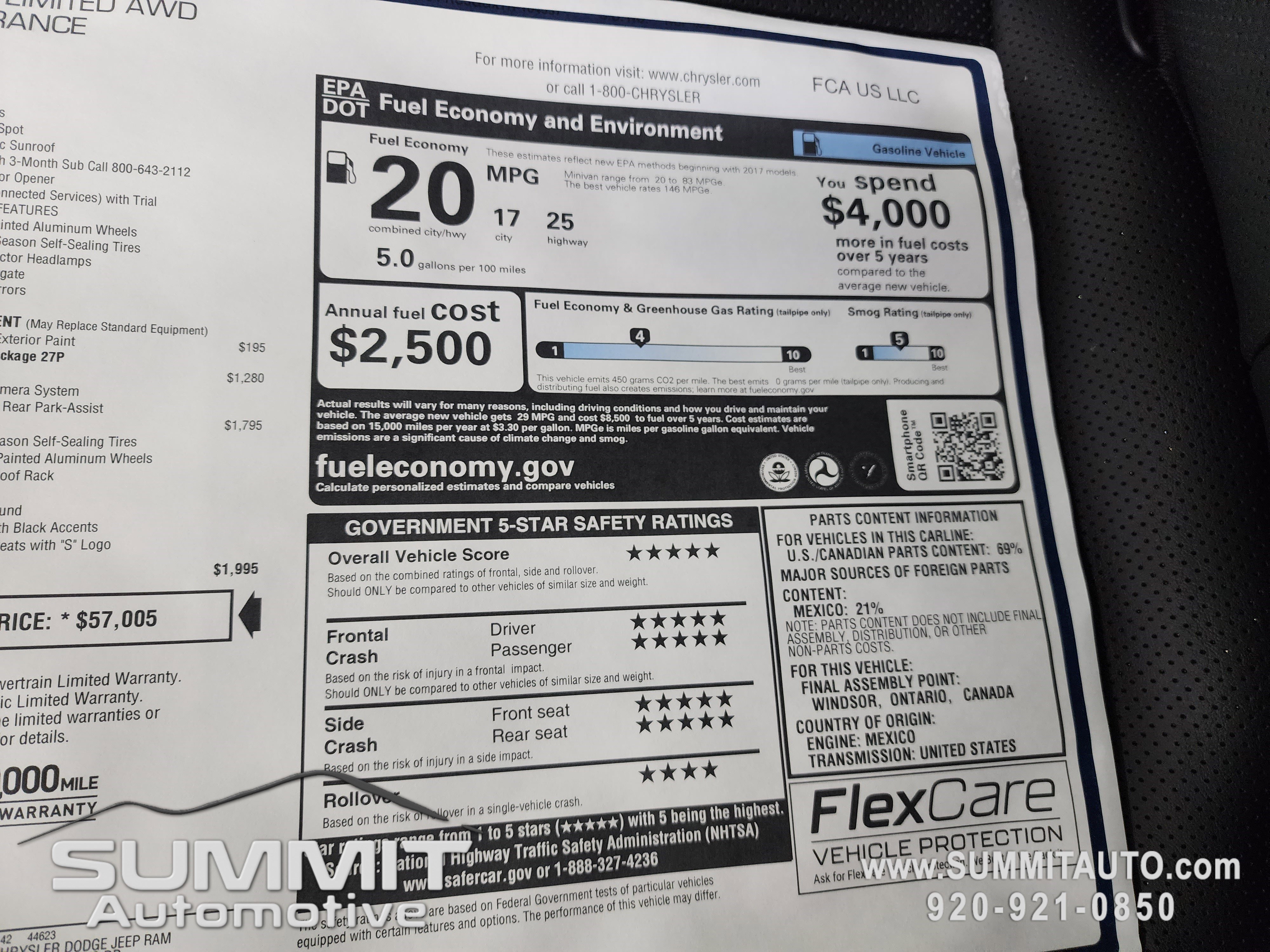 New 2026 Chrysler Pacifica Limited w/ S Appearance Package image 41