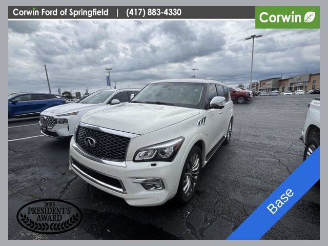 Used 2017 INFINITI QX80 4WD w/ Deluxe Technology Package