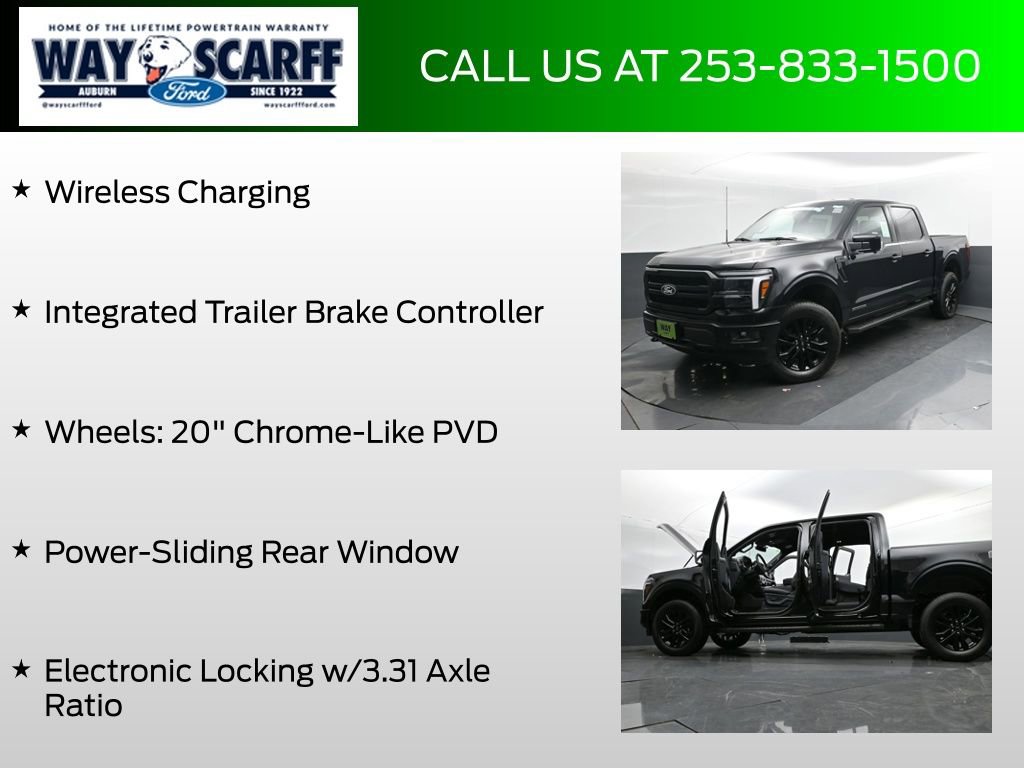 New 2025 Ford F150 Lariat w/ Equipment Group 501A Mid image 30