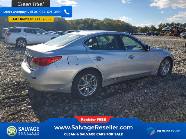Used 2017 INFINITI Q50 Signature Edition w/ All Weather Package (L93) AWD/4WD image 4
