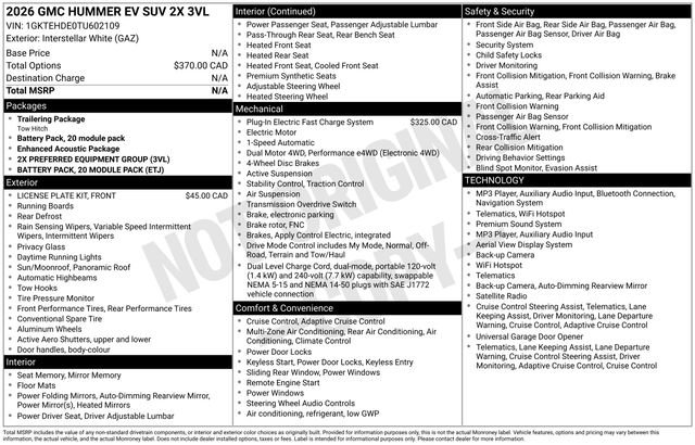 Used 2026 GMC Hummer EV SUV