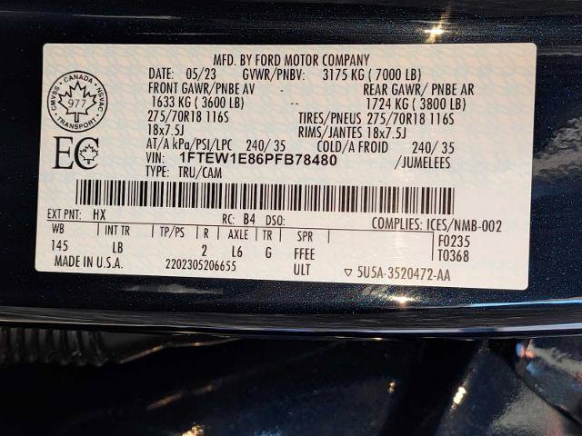 Certified 2023 Ford F150 Tremor image 19