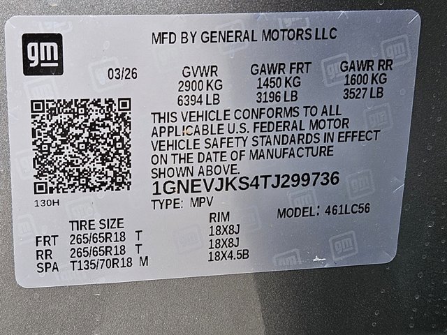 New 2026 Chevrolet Traverse Z71 w/ Enhanced Driving Package AWD/4WD image 9
