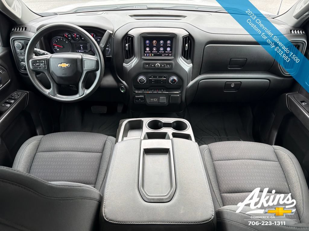 Certified 2023 Chevrolet Silverado 1500 Custom w/ LPO, Dark Essentials Package AWD/4WD image 21