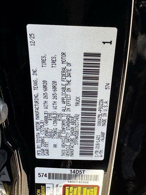 Certified 2026 Toyota Tundra Platinum AWD/4WD image 31