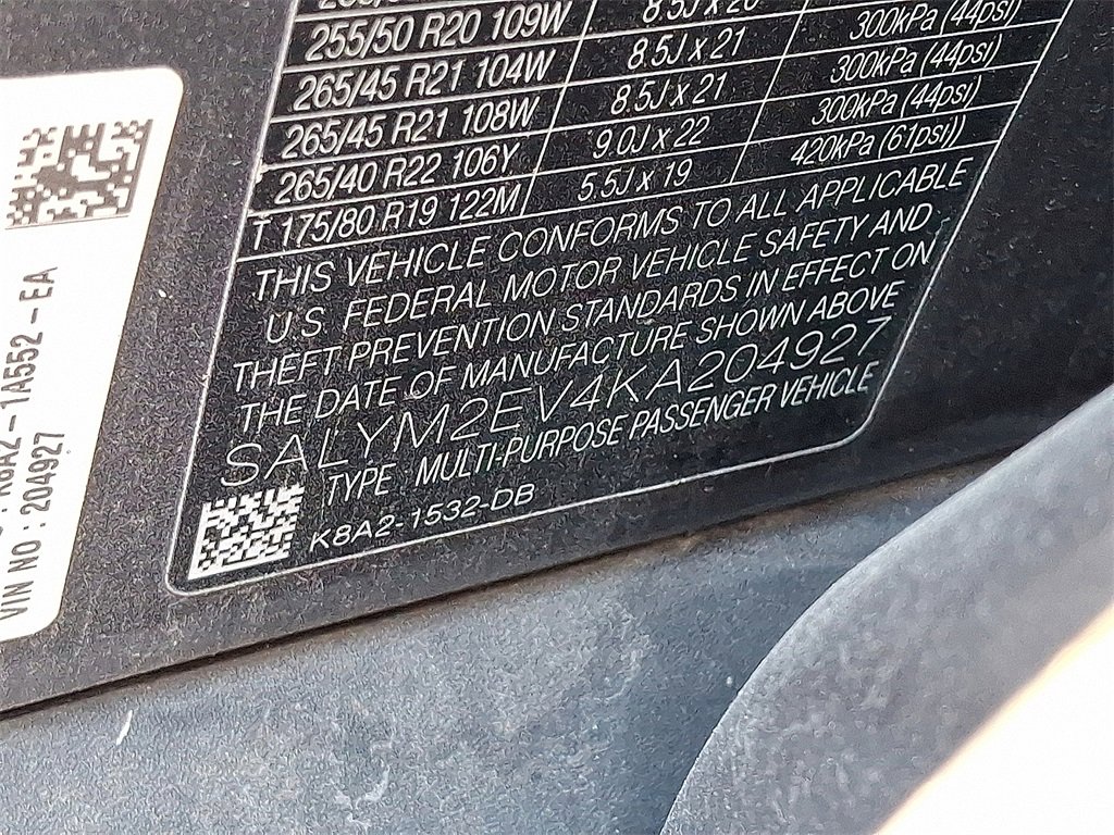 Used 2019 Land Rover Range Rover Velar R-Dynamic HSE image 29