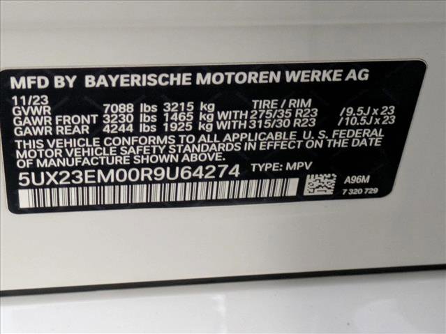 Used 2024 BMW X7 xDrive40i w/ M Sport Package AWD/4WD image 26