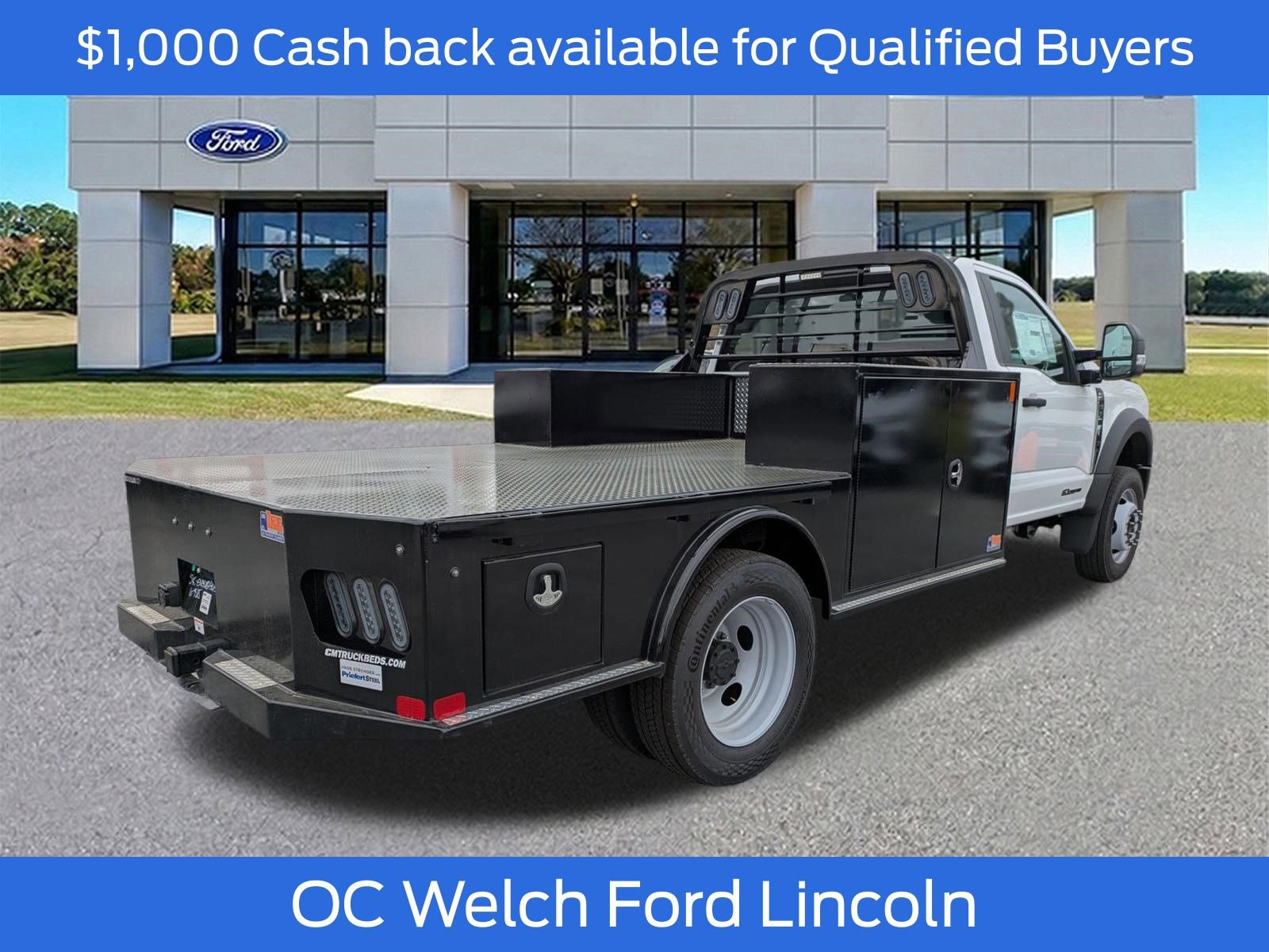 New 2026 Ford F550 4x4 Regular Cab Super Duty w/ XL Chrome Package image 3