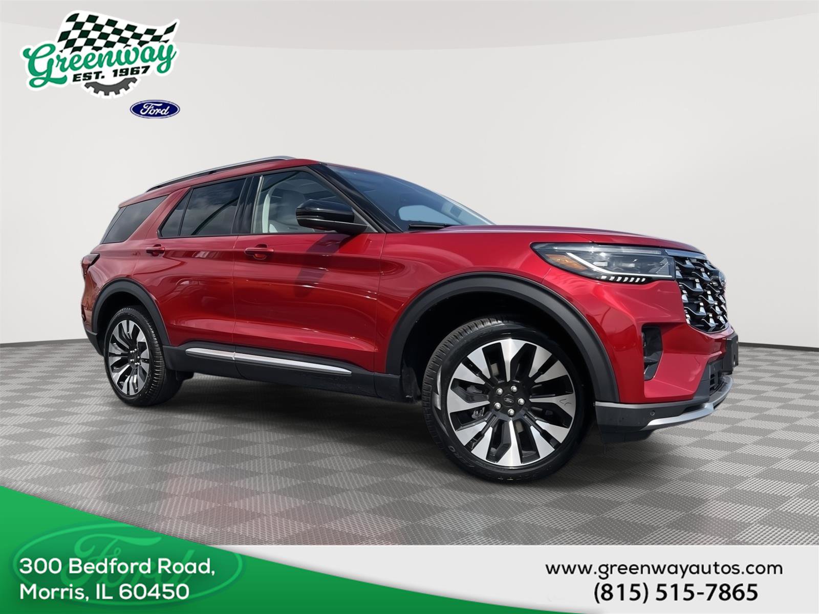 New 2026 Ford Explorer Platinum image 1