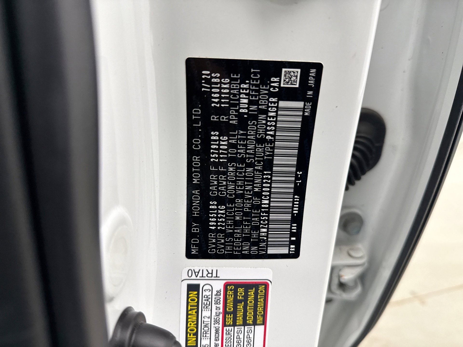 Used 2021 Honda Clarity Plug-In Hybrid image 19