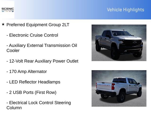 Used 2021 Chevrolet Silverado 1500 LT Trail Boss w/ Convenience Package II AWD/4WD image 15