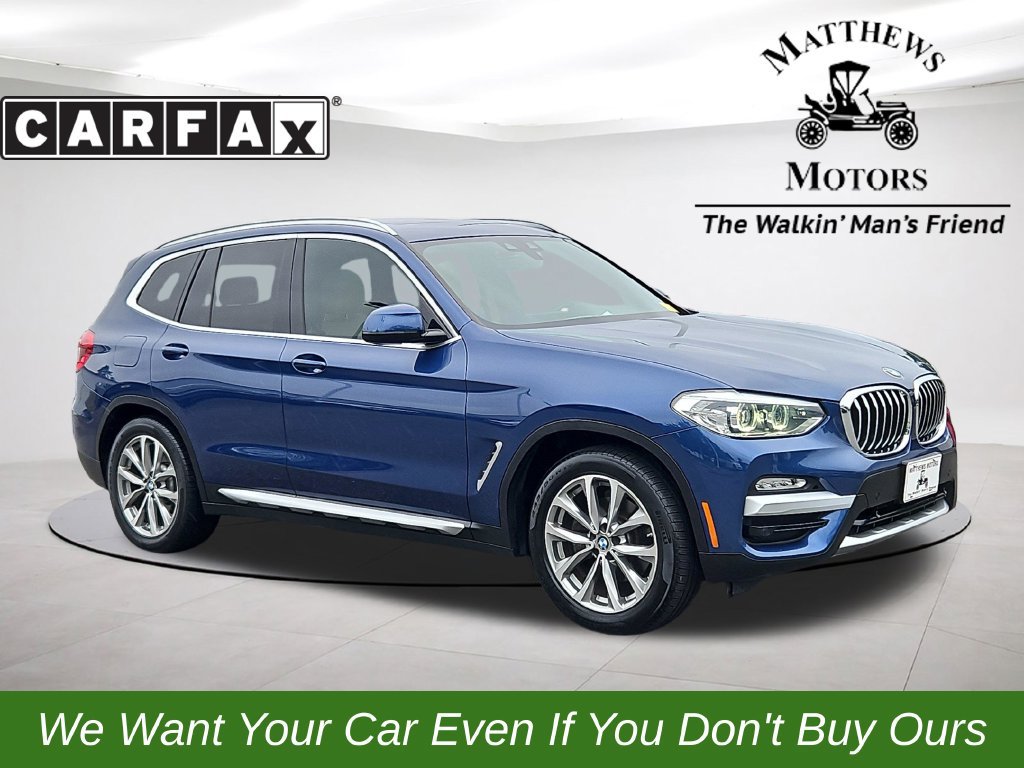 Used 2018 BMW X3 xDrive30i w/ Convenience Package