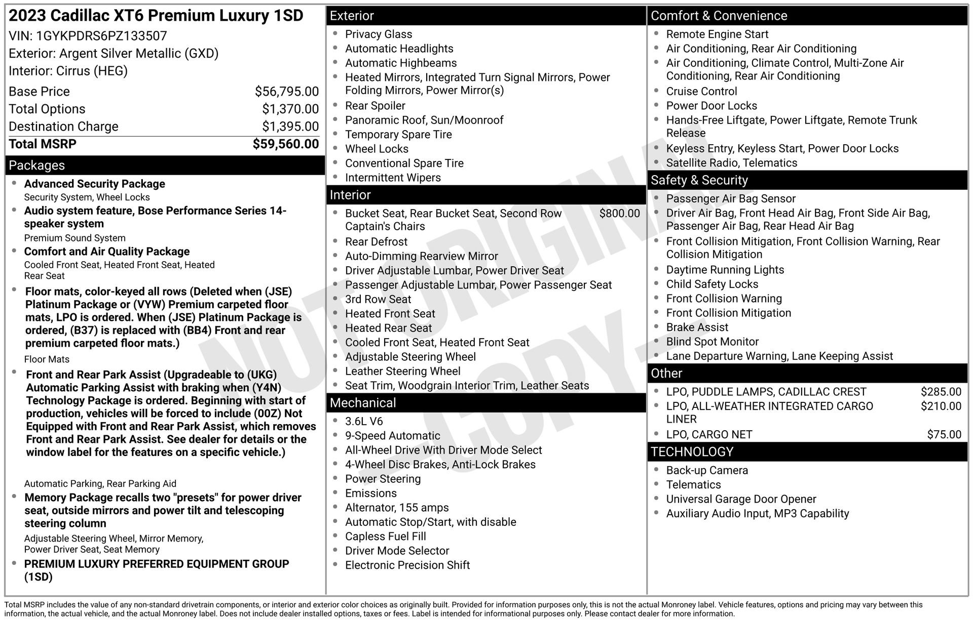 Certified 2023 Cadillac XT6 Premium Luxury image 42