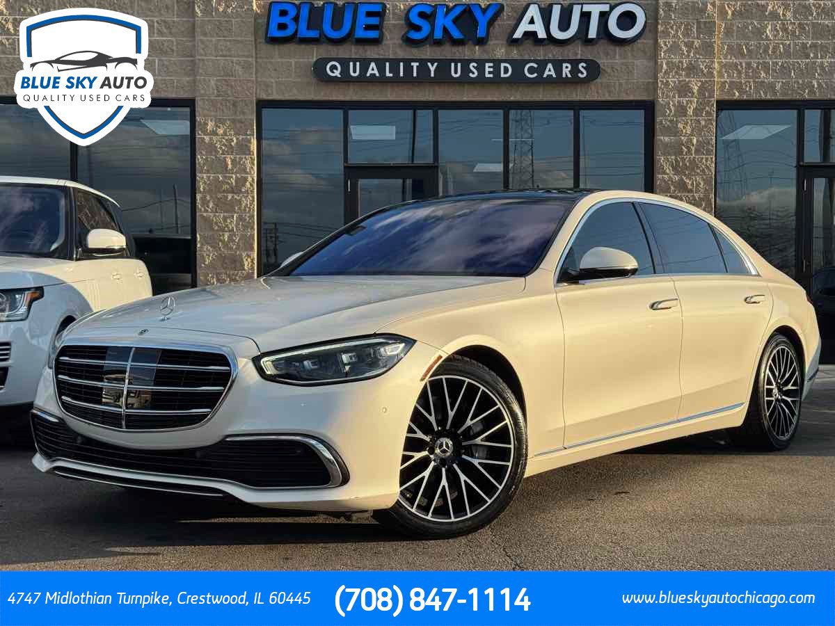 Used 2022 Mercedes-Benz S 580 4MATIC Sedan w/ Rear Seat Package image 1